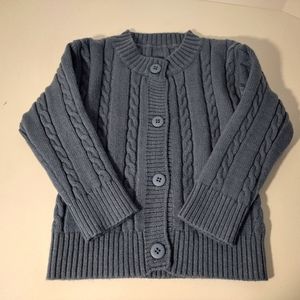 🧶NWOT! Toddler Cable-Knit Button-Up Cardigan
